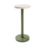 Design Letters - Trisse 3-in-1 side table, L, vineyard green / pastel beige