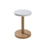 Design Letters - Trisse 3-in-1 side table, S, beige / ice blue