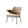 & Tradition - RFH Lounge Chair RD8, gray-brown (Hallingdal 65 227)