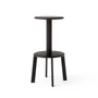 & Tradition - Massif AV40 bar stool, dark stained oak / warm black
