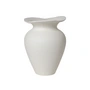 Broste Copenhagen - Florentina vase, Ø 16 cm x H 2 2. 5 cm, white