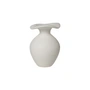 Broste Copenhagen - Florentina Vase, Ø 9.5 cm x H 14 cm, white