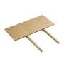 FDB Møbler - Table extension for C35C dining table, matt lacquered oak