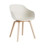 Hay - About A Chair AAC 222, soaped oak / melange cream 2. 0 (felt glides)