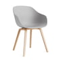 Hay - About A Chair AAC 222, soaped oak / concrete gray 2. 0 (felt glides)