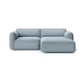 & Tradition - Develius Mellow Corner sofa, configuration B, blue (Cifrado 0741)