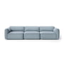 & Tradition - Develius Mellow Corner sofa, configuration D, blue (Cifrado 0741)