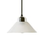 Design House Stockholm - Kalo pendant light, white / black cable