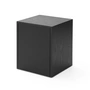 New Works - Mass Side table with drawer, black oak