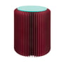 Remember - Papillon paper stool, bordeaux