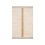 Lorena Canals - Duetto reversible rug, 140 cm x 200 cm, sage