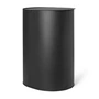Ferm Living - Enkel Waste garbage can, L, black