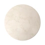 Audo - Table top for Androgyne side table Ø 65 cm, ivory marble