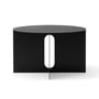 Audo - Androgyne Base side table, Ø 63 cm, black