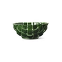 Ferm Living - Plait bowl, Ø 24 cm, emerald green