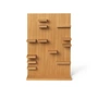Ferm Living - Parade Wall shelf, H 60 cm, oiled oak