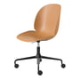 Gubi - Beetle Meeting Chair, amber brown