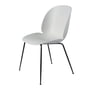 Gubi - Beetle Dining Chair, Conic Base black / lunar gray