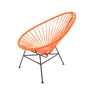 Acapulco Design - Kids Acapulco Mini Chair , orange / black