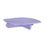 OUT Objekte unserer Tage - Fels Coffee table, solid ash, lacquered lilac