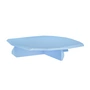 OUT Objekte unserer Tage - Fels Coffee table, solid ash, lacquered sky blue