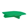 OUT Objekte unserer Tage - Fels Coffee table, solid ash lacquered emerald