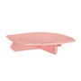OUT Objekte unserer Tage - Fels Coffee table, solid ash, lacquered soft pink