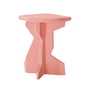 OUT Objekte unserer Tage - Fels Stool, ash lacquered soft pink