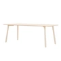 OUT Objekte unserer Tage - Meyer Color Table 200 x 92 cm, ash waxed with white pigment