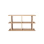 ferm Living - Kona bookcase 2 x 2, 72 x 122.5 cm, natural oak