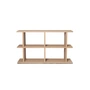 Ferm Living - Kona bookcase 2 x 2, 72 x 122.5 cm, natural oak