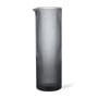 ferm Living - Ripple Water carafe, 1.1 l, smoked gray