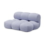 OUT Objekte unserer Tage - Sander Sofa Loveseat, lilac blue (Vidar 4 0723 by Kvadrat)