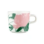 Marimekko - Oiva Puutarhakutsut mug with handle 200 ml, white / green / orange