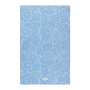 Marimekko - Piirto Unikko bath towel, 100 x 160 cm, light blue / off-white
