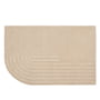 Muuto - Relevo Rug, 200 x 300 cm, light pink