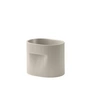 Muuto - Ridge Flower pot, H 15 cm, beige