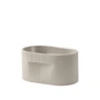 Muuto - Ridge Flower pot, h 13 cm, beige