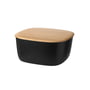 Rig-Tig by Stelton - Box-It Bread bin 23 x 23 x 11 cm, black