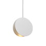 e15 - LT05 North pendant light Ø 33 cm, powder-coated steel, signal white RAL 9003