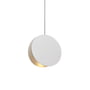 e15 - LT05 North pendant light Ø 23 cm, powder-coated steel, signal white RAL 9003