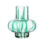 Marimekko - Umpu Vase, green / clear (spring/summer 2025)