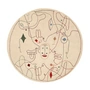 nanimarquina - Silhouette Tufting rug, Ø 200 cm, multicolored