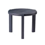 FDB Møbler - D108 Ragnesminde coffee table, Ø 48 cm, midnight blue