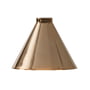 Kartell - Goodnight LED rechargeable lamp, H 31.5 cm, diffuser Ø 11.8 cm, polished copper