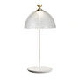 Kartell - Pumo LED table lamp, transparent / white