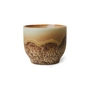 HKliving - 70's Coffee mug, 250 ml, shell