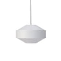 New Works - Kite pendant light, Ø 55 cm, white / black