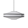 New Works - Kite pendant light, Ø 75 cm, white / black