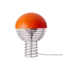 Verpan - Wire Table lamp Ø 30 cm, chrome / orange